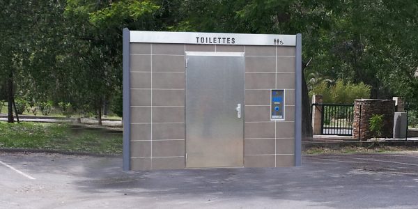 Selbstreinigende Toilettenanlage Modell: TMATIC